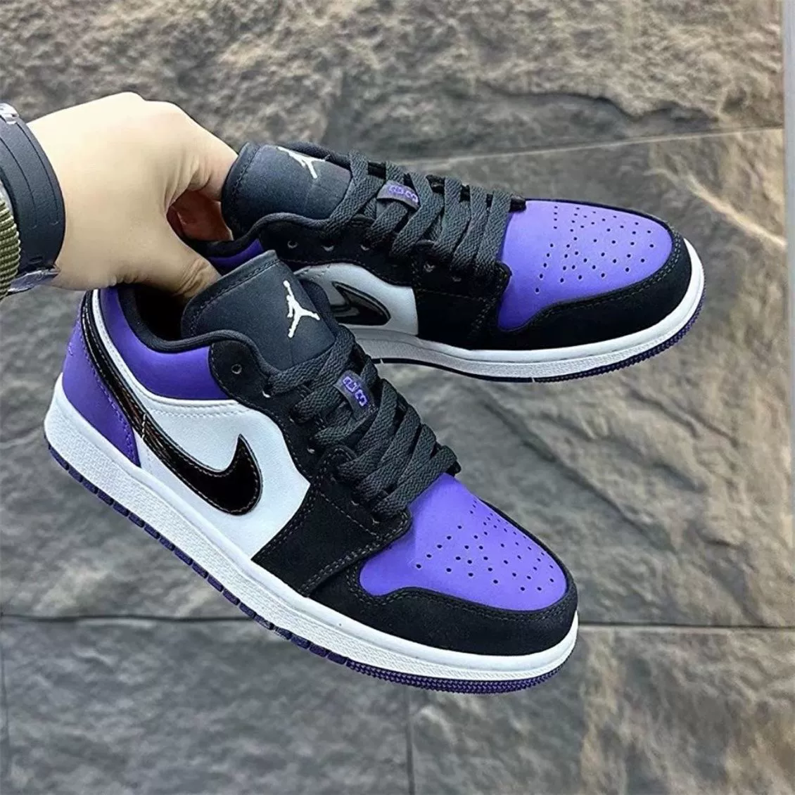 Кроссовки Air Jordan 1, трендовые низкие кроссовки для мужчин и женщин для отдыха