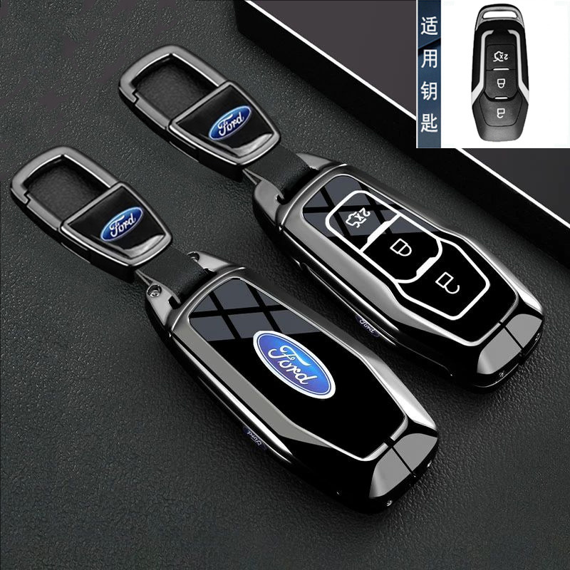 Suitable for Ford Mondeo Key Cover Ford Old Model Edge Edge Escort Everest Car Buckle Shell for Men
