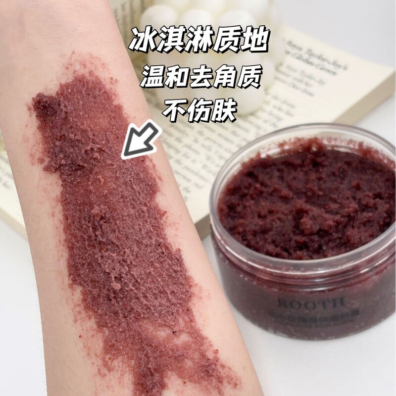 ROOTH ローズ SPA グレード ボディ スクラブ シャワー ジェル 全身柔らかく角質除去 鶏の皮 ディープ クレンジング ボディ フレグランス|undefined