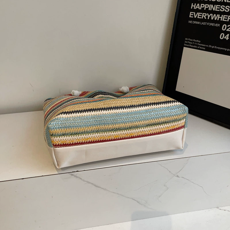 Fashionable beach summer capacious shoulder bag