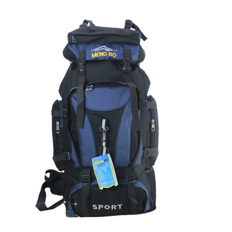 Big capacious backpack for traveling, travel bag for hiking, worn on the shoulder
