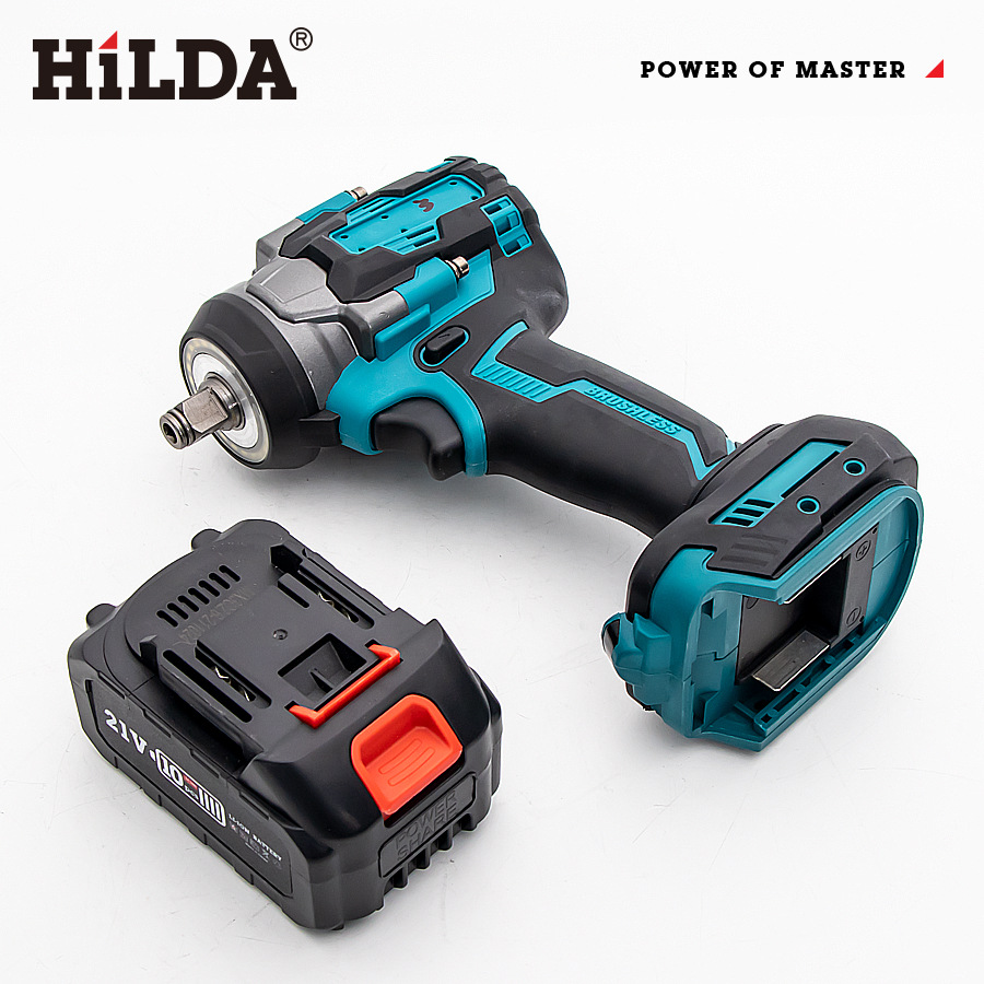 Destornillador de batería de litio con dos baterías y una regulación Europea de carga