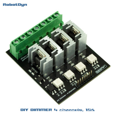 Module power AC Light Dimmer Module , 4 Channel , 3.3V/5V logic