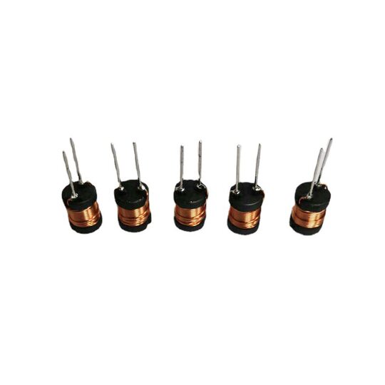 I-shaped inductance 9 * 12L100UH I-shaped in-line plug-in support production of I-shaped center column 5.0 power inductance