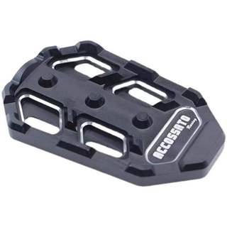 Kaiyue Enlarged Rear Foot Pegs for KY 400X/500X, Anti-Slip Pedal (Motorcycle frame) - black
