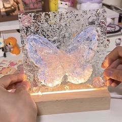 手工DIY亞克力立體夢幻蝴蝶手繪水波紋全套材料包創意製作送女友