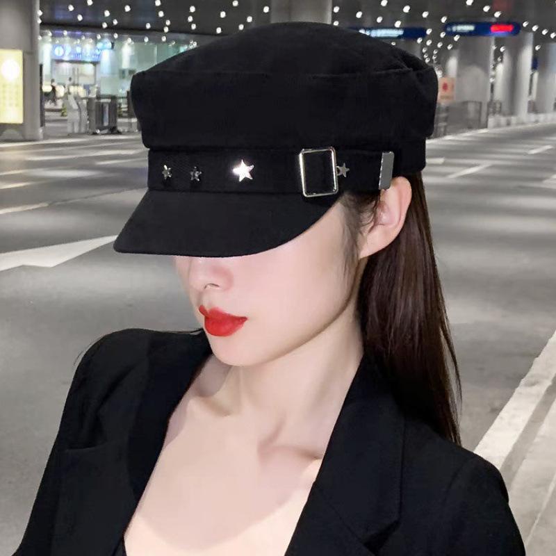 Koreya üslubunda hərbi və rəssam papağı, payız-qış üçün