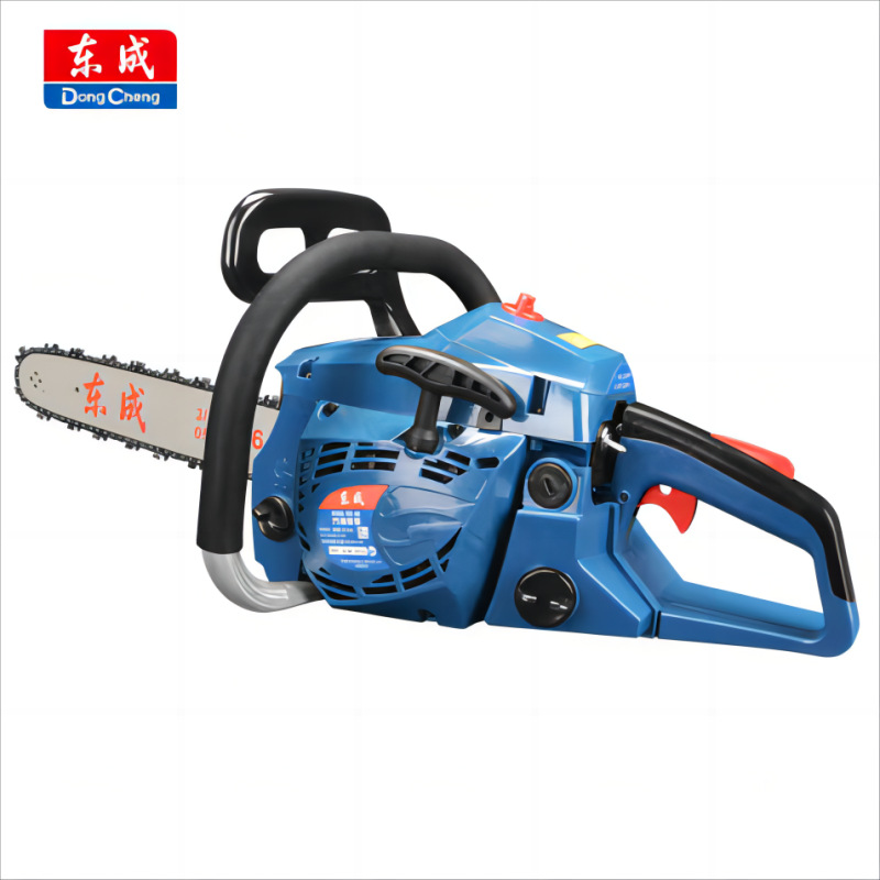 东成油锯伐木锯汽油锯FF03-YD-58砍树锯2600W林业汽油伐木锯