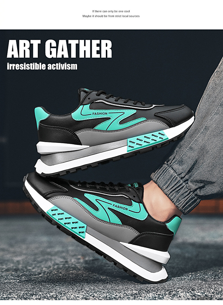 Turnschuhe Low Jogging Walking Schuhe Braun Camouflage Weiß Grau Blau Bohnen Milch Licht Kamel Weiß Gras Meer Salz Männer Laufschuhe_voghion.com