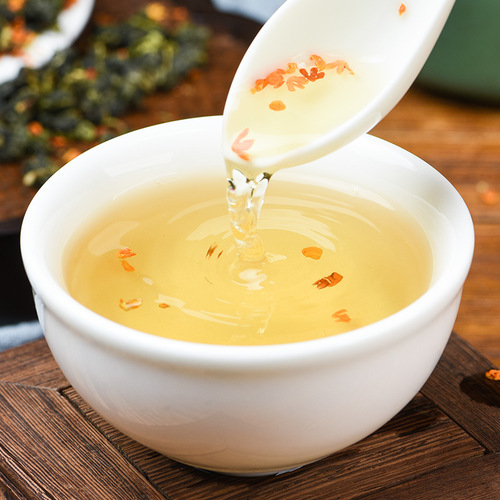  Osmanthus Oolong Tea Tiěguānyīn Aroma Blended Osmanthus Tea High Mountain Tea in Canister, Gift Boxed, 500g