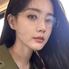 超轻时尚无边框近视眼镜百搭复古商务风高档眼镜女纯欲金丝镜包邮