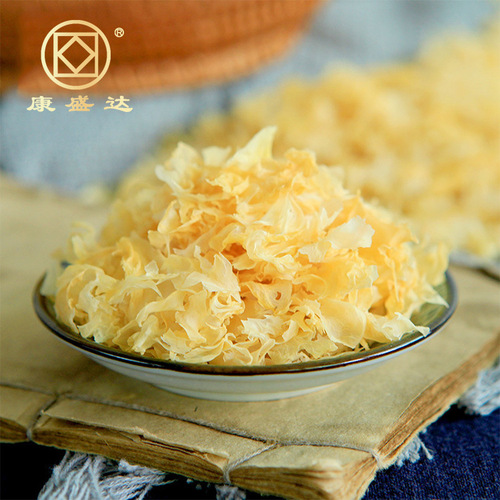 Kangwang Bulk 500g Gutian Tremella Shredded Dried Goods White Fungus Fragments Wholesale Ugly Ear Shredded Snow Fungus Wholesale Manufacturer