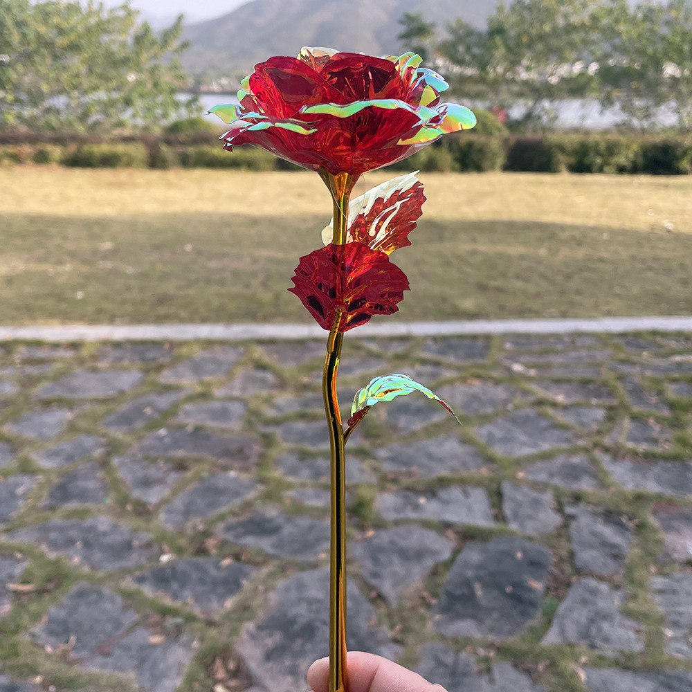 Jiao Yan flores eternas flores bonos de oro simulación del día de la madre creativo regalos del día de San Valentín regalos al por mayor transfronterizos