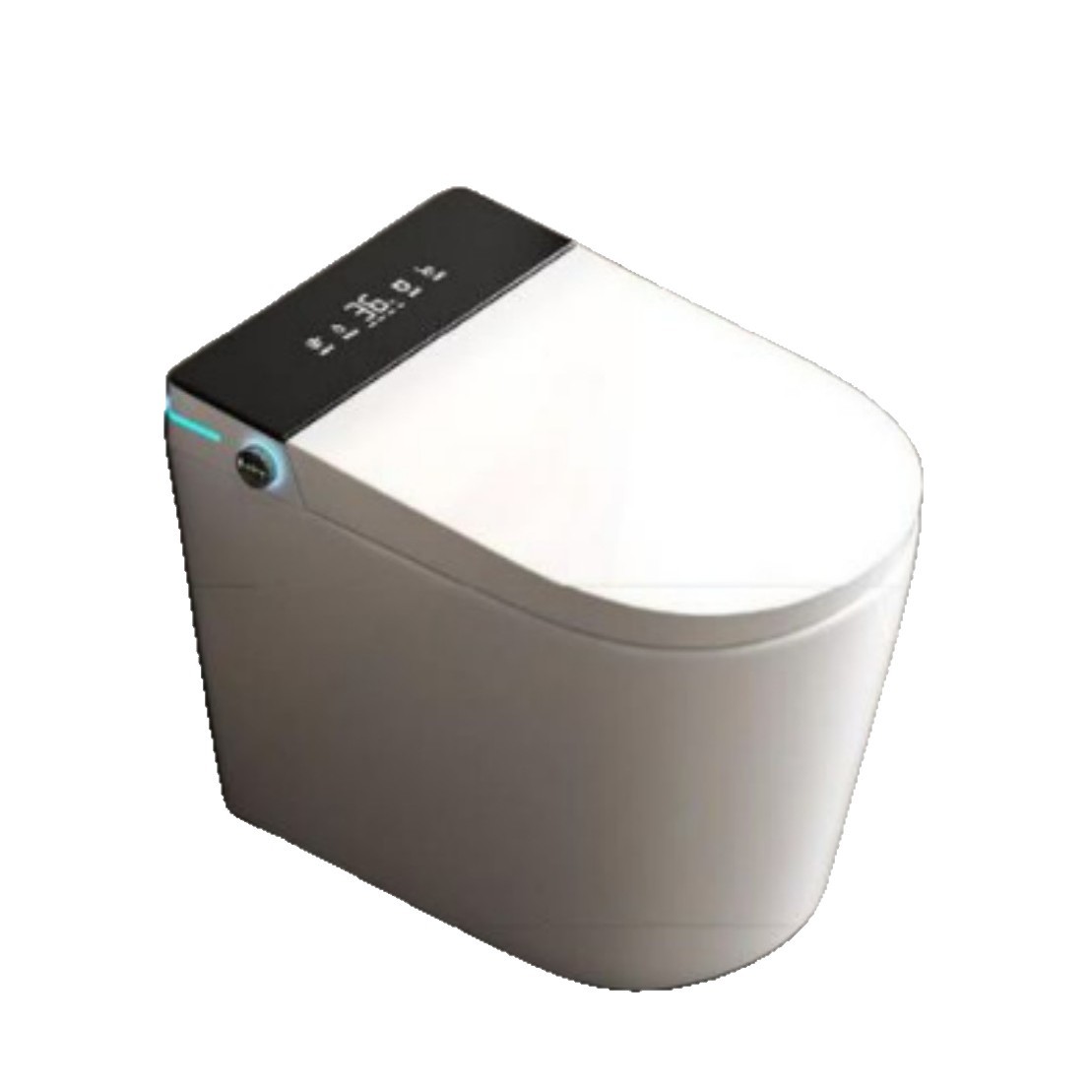 fábrica de exportación de comercio exterior sifón aterrizaje inodoro inteligente integral calentamiento instantáneo totalmente automático sin restricción de presión de agua esterilización