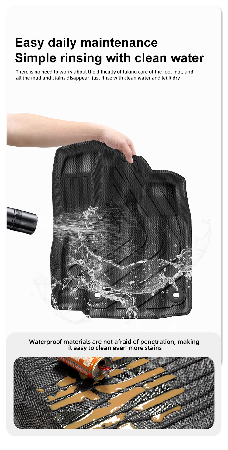 Suitable for 16-24 Honda Freed Right-Hand Drive Car Floor Mats, Full Tpe Special Car Floor Mats, Cross-Border Supply