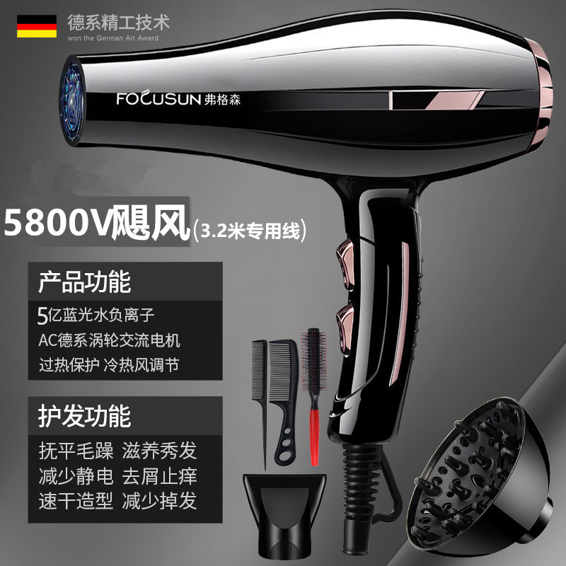 2025新款德国电吹风机发廊大功率理发店大风力负离子护发速干风筒|undefined