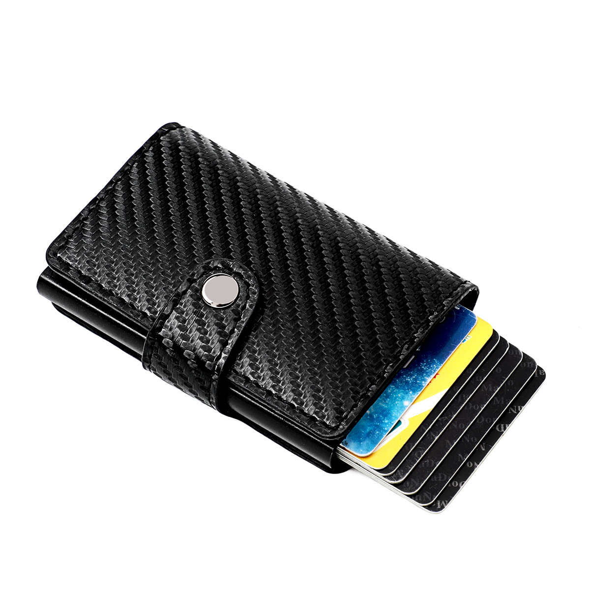 Wholesale Rfid Shielding Anti-theft Brush Ultra-thin Credit Card Aluminum Alloy Card Bag display picture 26