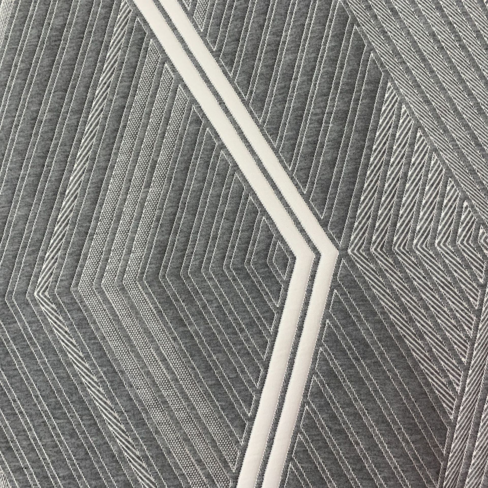 400 gramos de tela jacquard de lino de doble cara tela de colchón de alto peso poliéster tejido tela de colchón al por mayor image 4