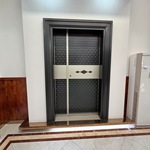 城市小非标铸铝子母入户门时尚简约风格可带门头门柱