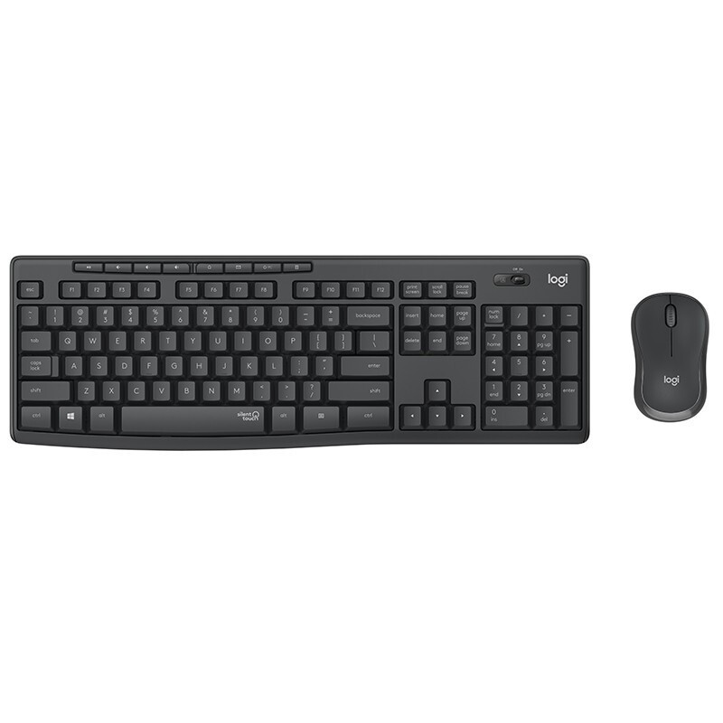 Logitech Mk295 Wireless Silent Keyboard and Mouse Set, Compatible with Wireless 2.4g Receiver Logitech Mk295 Wireless Silent Keyboard and Mouse Set, Compatible with Wireless 2.4g Receiver