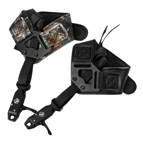 Manufacturer wholesale S3 release device compound pulley bow clamp type bow and arrow wrist strap release device infinitely adjustable archery equipment