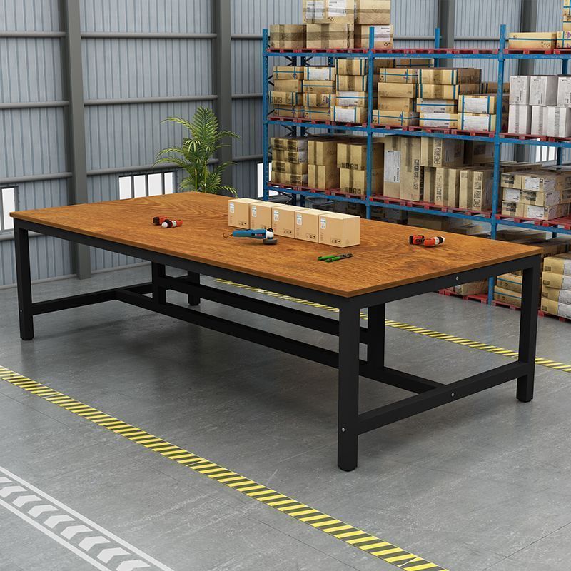 作業台 二層工場テーブル 包装テーブル 長方形包装会議テーブル カッティングテーブル 倉庫包装テーブル 包装テーブル|undefined