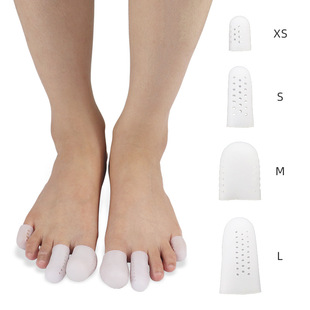 Breathable Soft and Comfortable Thumb Protective Cover Non-Slip Anti-Wear Finger Silicone Protective Cover Anti-Friction Toe Cover