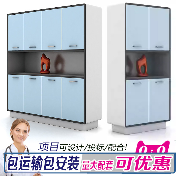 理邦款诊所医用文件档案木质资料柜医院卫生室展示柜收纳书柜