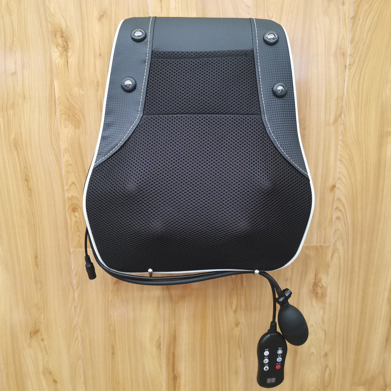 一件代発送 卸売 腰マッサージクッション 腰椎枕 背中脊椎 首肩マッサージ器 家庭用 車載用|undefined