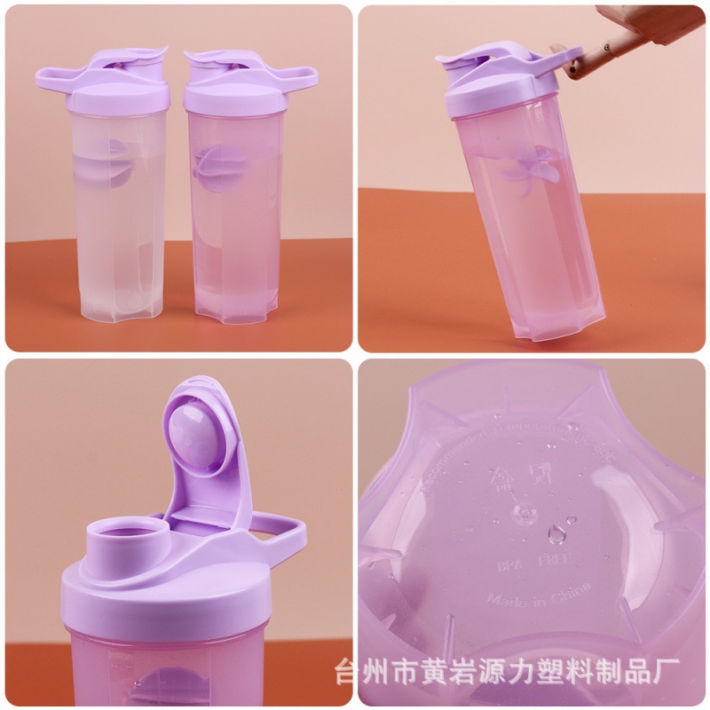 Comercio exterior transfronteriza en stock deportes fitness taza de mezcla taza batido de leche taza proteína en polvo 700ml taza de batido de escala al por mayor