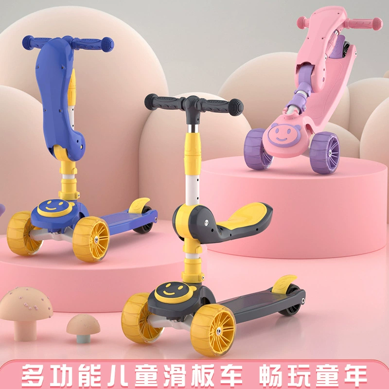 Детский самокат с сиденьем, Pilsan Play Car, 123456 лет