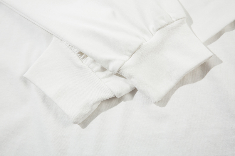 Men's Clothing Atmosphere Color Matching Loose Crewneck Long-sleeved T-shirt Sweatshirt Men's and Women's Instagram Popular Brand All-match Top_voghion.com