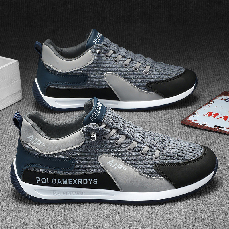 Cross-Border Forrest Gump Shoes Men's Corduroy Casual Outdoor Sports Running Shoes Trendy Comfortable Lightweight Breathable Soft Sole Men's Shoes Cross-Border Forrest Gump Shoes Men's Corduroy Casual Outdoor Sports Running Shoes Trendy Comfortable Lightweight Breathable Soft Sole Men's Shoes