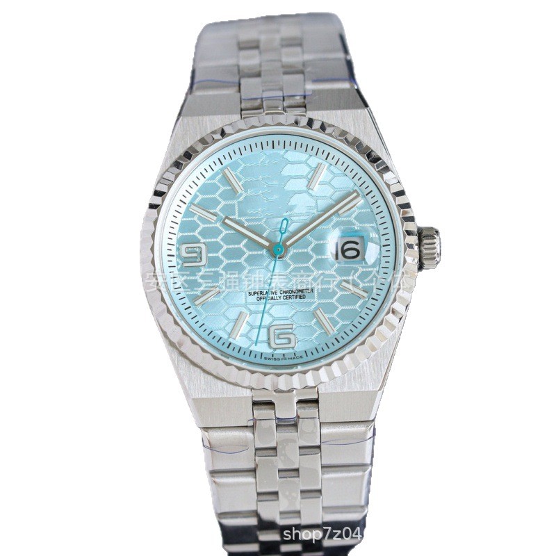 Transfronterizos laojia hombre nuevo tipo de caja de acero de seis tipos 7315 panal log reloj mecánico automático fábrica al por mayor