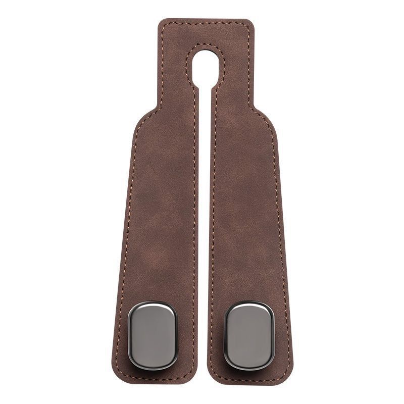Asiento de automóvil de uso general de automóviles de estilo explosivo, asiento de respaldo oculto, gancho multifuncional, artefacto de almacenamiento creativo en la parte trasera del automóvil