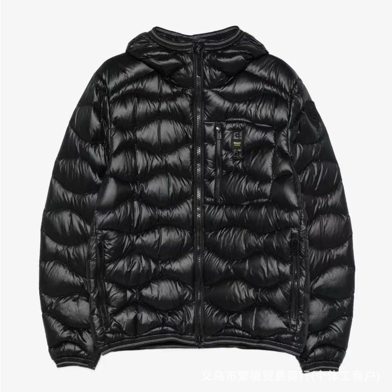Chaqueta de Plumón con Capucha para Hombre de Poliéster y Plumón de Pato, Impermeable, Cortavientos, Térmico, para Invierno image 7