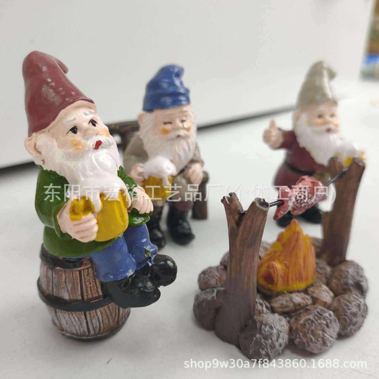 Cute and exquisite dwarf barbecue set