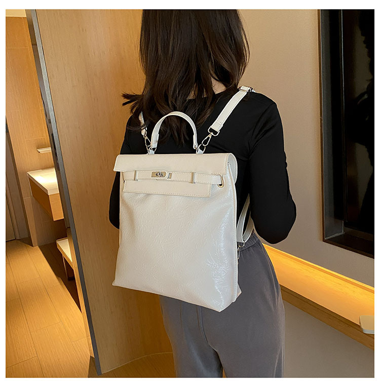 2023 Neue Doppel-Umhängetasche, Einzel-Umhängetasche, Umhängetasche, Dreifach-Nutzungstasche, Handgriff-Muster, Öl-Ledertasche, große Kapazität, beliebte Eimertasche_voghion.com