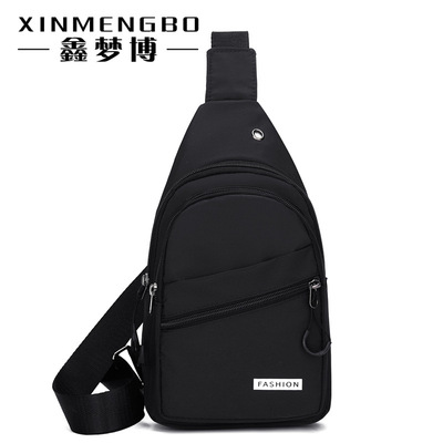 2022 new pattern waterproof man Chest pack oxford Inclined shoulder bag One shoulder Men's bag business affairs fashion leisure time The chest Small bag