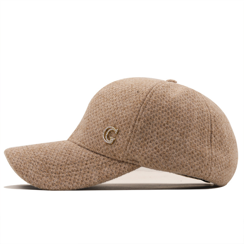 Retro Fashion Corduroy Dg Solid Color Baseball Hat Wholesale Nihaojewelry display picture 5