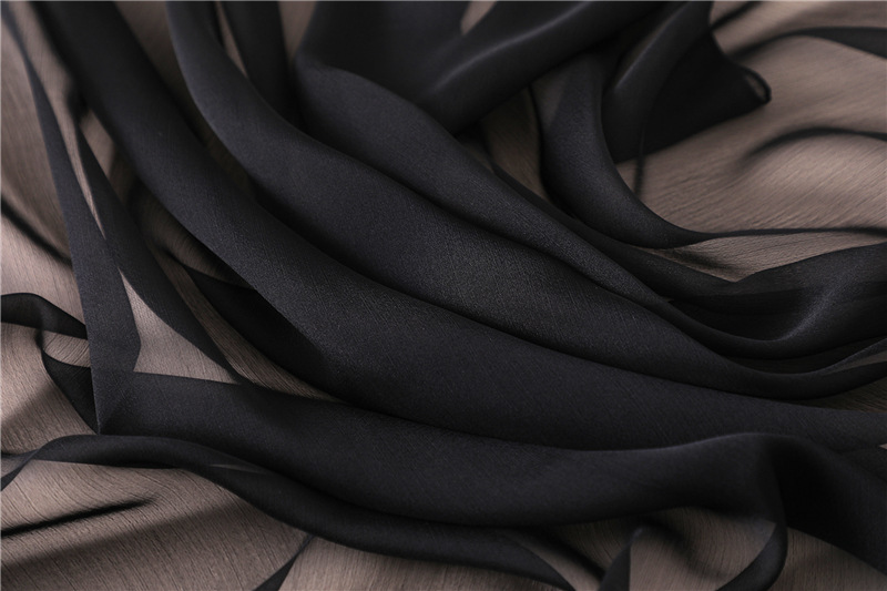 Sciarpa in tinta unita Sciarpa sottile e grande Turismo Protezione solare Decorazione Fotografia Scialle Sciarpa in crepe liscio in tinta unita_voghion.com