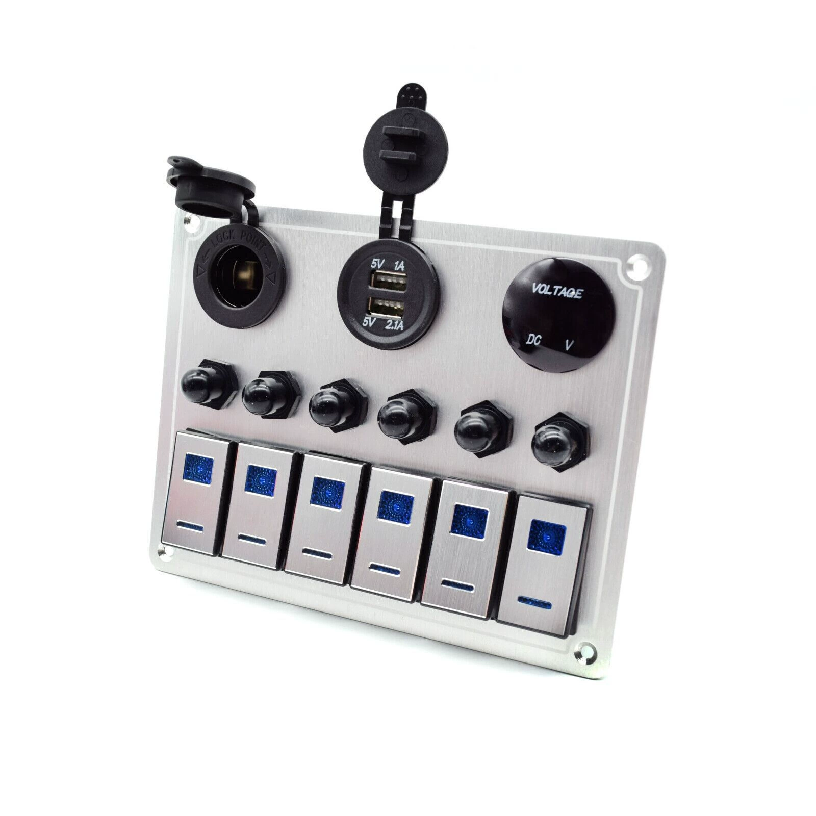 RV, metal yacht, switch key, protective light panel, car and boat