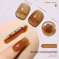 Small Bottle Tortoiseshell Amber X161