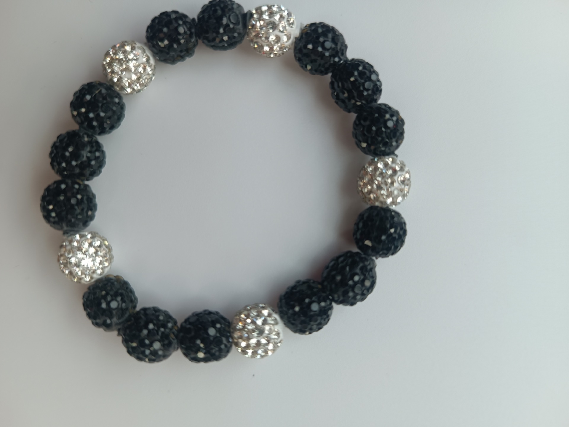 42g Weight Artificial Diamond Inlay Material Bracelets Classification Elastic string, Beads Chain Material 1 Piece Quantity Holiday, Daily, Street Occasion soft clay Material Constellation Pattern Women's Gender Inlay Design Elegant, Simple Style, Streetwear Style Elegant Simple Style Streetwear Constellation Artificial Diamond Soft Clay Wholesale Bracelets 3