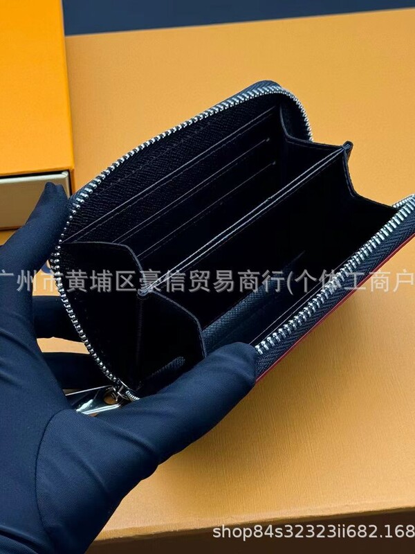 国境を越えた貿易ジッピークラシック小銭入れレトロヨーロッパとアメリカのカードホルダーコインバッグ収納袋男性と女性のための同じスタイルのカップル|undefined