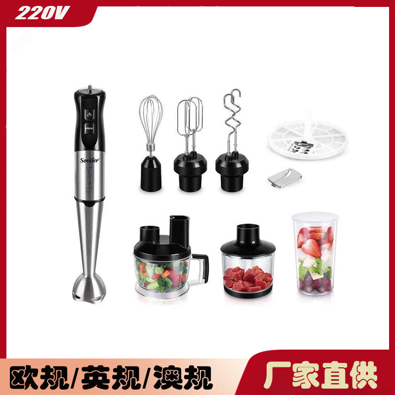 Cross-Border Household Handheld 10-in-1 Electric Multi-Function Cooking Stick Cooking Machine Blender Mixing Stick Grinder