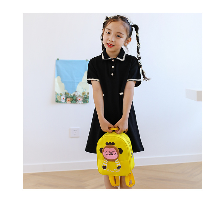 Fashion Children's Canvas Casual Cartoon Anime Small Backpackwholesale Nihaojewelry display picture 34