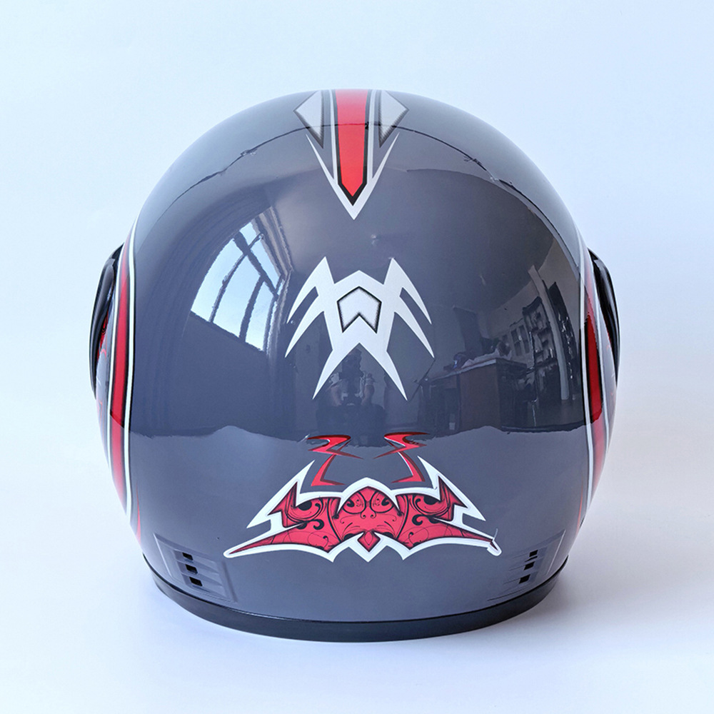 Motorcycle Helmet Electric Car Helmet Riding Safety Helmet Unisex Full Helmet 105