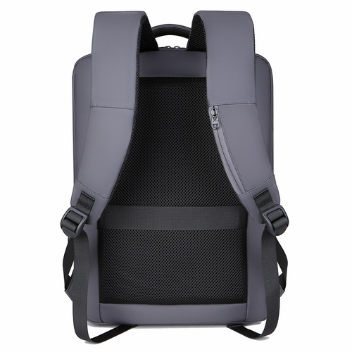 Laptop bag, dual-shoulder backpack for men, large capacity, waterproof Oxford cloth, business and casual men's bag, wholesale with printing