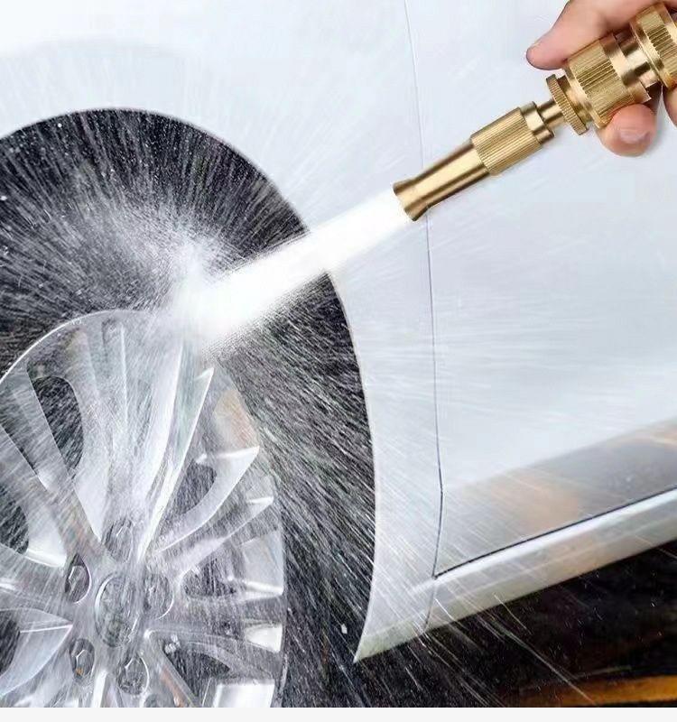 Suitable for car washing high pressure water gun shower direct spray type direct plug water gun household nozzle high pressure car washing water gun suit